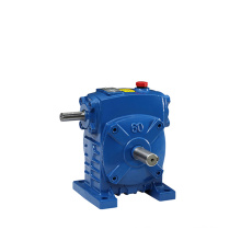 90 Degree WPS Series Bronze Worm Gear Box With Input Solid Shaft